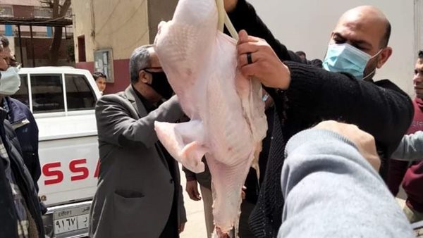 حقن الدواجن بالمياه