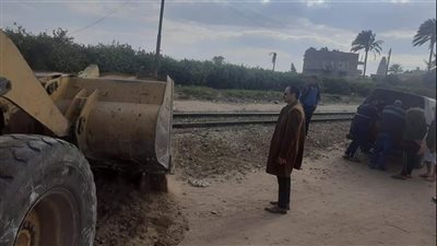 غلق 11 معبرًا مخالفًا على السكة الحديد بمركز حوش عيسى في البحيرة