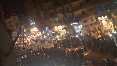 حريق بإحدى الوحدات السكنية بمنطقة فيصل بمحافظة الجيزة