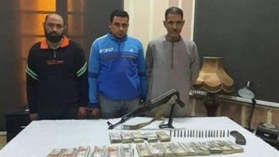 المؤبد لـ3 متهمين بالسطو المسلح لسرقة 221 ألف جنيه من أموال شركة مياه القناطر الخيرية