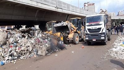 رفع 250 طن قمامة ومخلفات من أحياء الإسكندرية