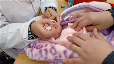 انطلاق المرحلة الثانية من الحملة القومية للتطعيم ضد شلل الأطفال بالشرقية (صور)