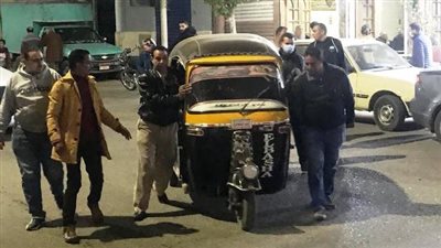 التحفظ على 6 مركبات 