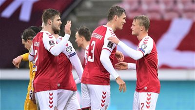 الشوط الأول.. الدنمارك تكتفي بهدف وحيد في شباك بلجيكا