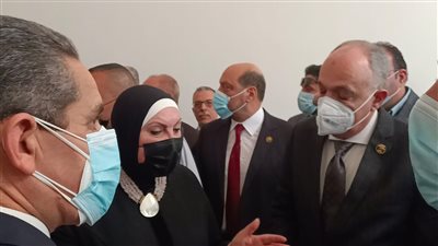 وزيرة التجارة والصناعة تتفقد المجمع الصناعي ومصانع الغزل والنسيج بالمحلة 