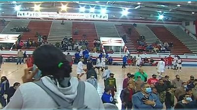 التحفظ على عدد من مقتحمي قمة سلة الأهلي والزمالك بقسم شرطة العجوزة