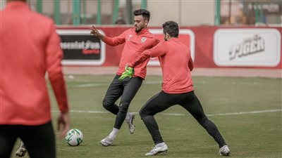 صلاح محسن ومصطفى شوبير ينتظمان في مران الأهلي