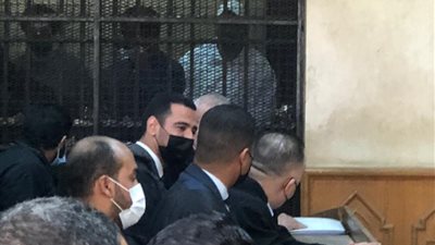 ننشر صورة المتهم بالتحرش بطفلة المعادي من داخل القفص في أولى جلسات محاكمته 