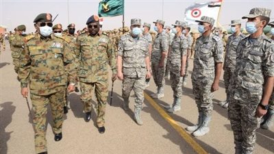 تدريبات جوية مصرية سودانية مكثفة في قاعدة مروى السودانية تحت اسم 