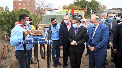  محافظ الغربية يشهد ختام مسابقة التفوق الكشفي بالمحلة الكبرى