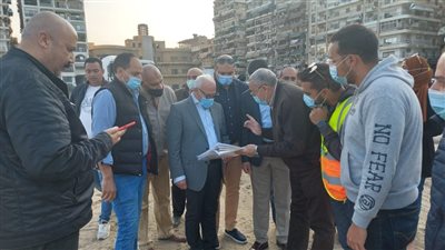 محافظ بورسعيد يتابع أعمال إنشاء 