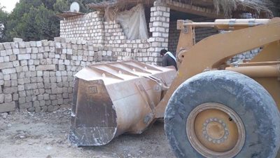 إزالة 7 حالات تعدٍّ على أراضي النيل بالمنيا