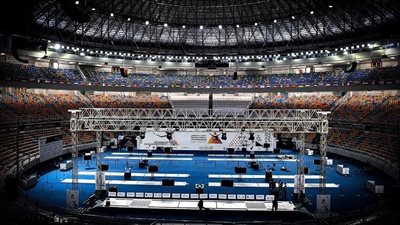 وزير الرياضة يشيد بالاستعدادات النهائية لبطولة العالم للسلاح (صور)