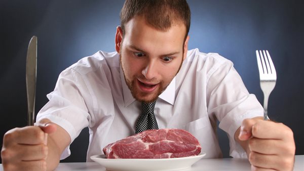 تناول اللحوم