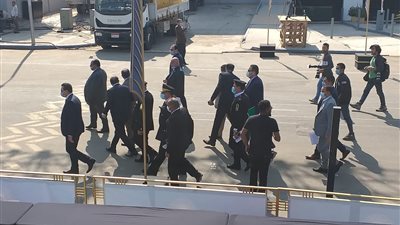 انتشار رجال الأمن قبل نقل المومياوات الملكية