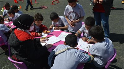 لإدخال البهجة على الأطفال.. احتفال بيوم اليتيم في الجيزة (صور)