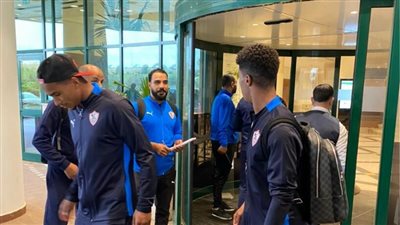 حافلة الزمالك تصل إلى استاد الإسكندرية