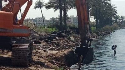 إزالة 35 حالة تعدٍ على النيل بدمياط