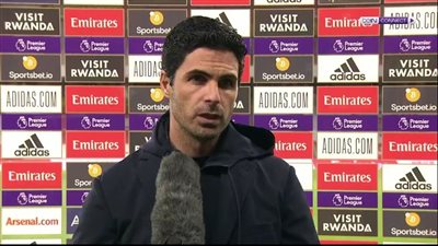 أول تعليق من أرتيتا على تأهل أرسنال لنصف نهائي الدوري الأوروبي على حساب سلافيا براج