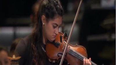 سلمى سرور عازفة السوليست تسرد تفاصيل عزفها المنفرد أمام السيسي في احتفالية نقل المومياوات