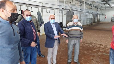 مع إقبال شهر رمضان.. محافظ بورسعيد يتابع سير العمل بالمجزر (صور)  