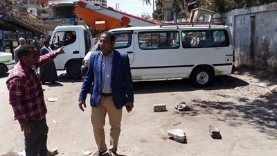 رفع 30 طن مخلفات صلبة وقمامة في المنيا