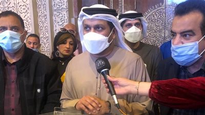 السفير الإماراتي: السيسي لديه استراتيجية واضحة لتطوير السكة الحديد لتقليل الحوادث (صور)