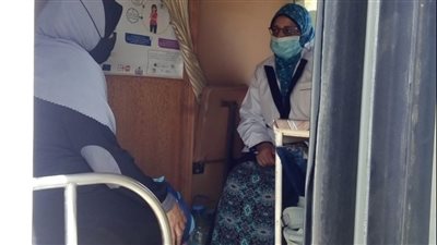 قافلة سكانية شاملة بقرية الحمراء بالبحيرة ضمن مبادرة 