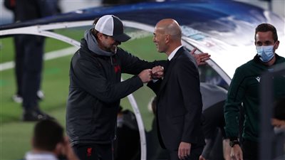 زيدان: درسنا ليفربول جيدًا.. وأنا فخور بالمباراة 