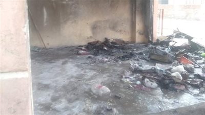 حريق هائل في محل أدوات كهربائية بالغربية.. والتحريات: ماس كهربائي 