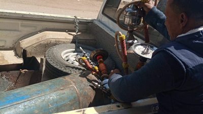 تحرير 37 محضر إشغال بحملة مكبرة بكفر شكر (صور) 