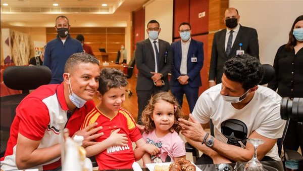 لاعبو الأهلي 