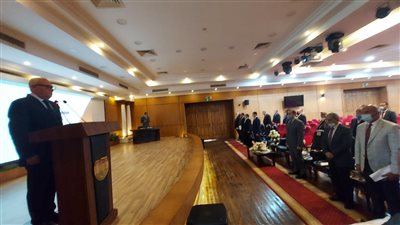 دقيقة حداد على روح اللواء سماح قنديل في اجتماع المجلس التنفيذي ببورسعيد