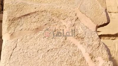 أضخم لوحة بمعابد الكرنك.. كشف الستار عن لوحة أمنحتب الثاني تحكي انتصاراته بسوريا (صور وفيديو)