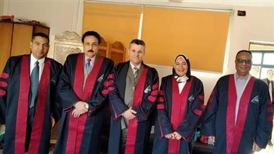 نهال خلاف تحصل على درجة دكتوراة في الفلسفة من جامعة مدينة السادات