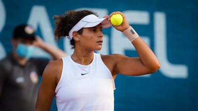 ميار شريف تتأهل إلى الدور الثاني من بطولة ليون المفتوحة للتنس