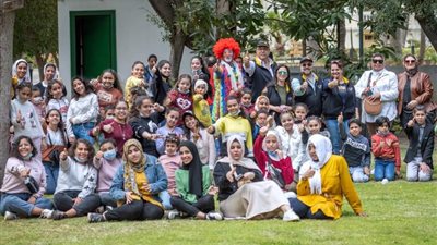 تعريف الأطفال بأول رحلة للفضاء خلال احتفالية ليوم اليتيم بالقنصلية الروسية