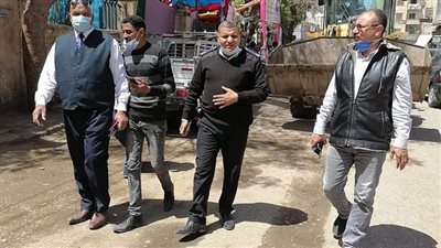 إزالة الإشغالات والباعة الجائلين بشارعي الجيش والجمهورية بديروط في أسيوط