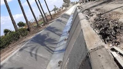 كفر الشيخ.. إقامة مشروعات صرف صحي وتبطين ترع ضمن 