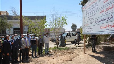 بالطاقة الشمسية.. إنشاء محطة مياه داخل قرية الكمال بالمنيا