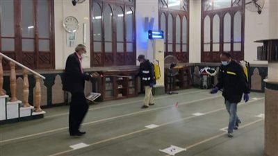 حملات لتعقيم مساجد بورسعيد خلال شهر رمضان