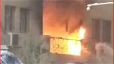 مصرع شاب إثر حريق شقة سكنية في عين شمس