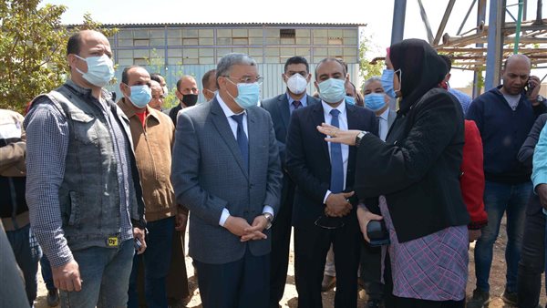 محافظ المنيا يتفقد