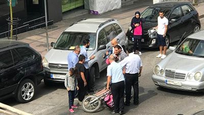 إصابة فتاة صدمتها دراجة نارية أمام دار الأوبرا بقصر النيل