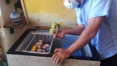 ضبط 10 أطنان ألبان وجبن ومخللات غير صالحة للاستهلاك الآدمي بالمنيا