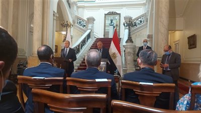 وزير الخارجية: القضية الفلسطينية محورية بالنسبة للقاهرة.. ونعمل على استئناف المفاوضات