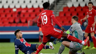 بايرن ميونخ ينهي الشوط الأول متقدما على باريس سان جيرمان بهدف في دوري أبطال أوروبا