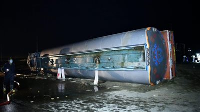 إصابة 12 شخصًا في انقلاب سيارة ميكروباص بترعة غرب الإسكندرية