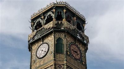 بعد ترميمه.. شاهد الصور الأولى لبرج الساعة بمسجد محمد علي بالقلعة