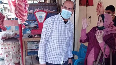 تحرير 3 محاضر لثلاجة لحوم وجزارة مخالفة بشبرا الخيمة (صور) 